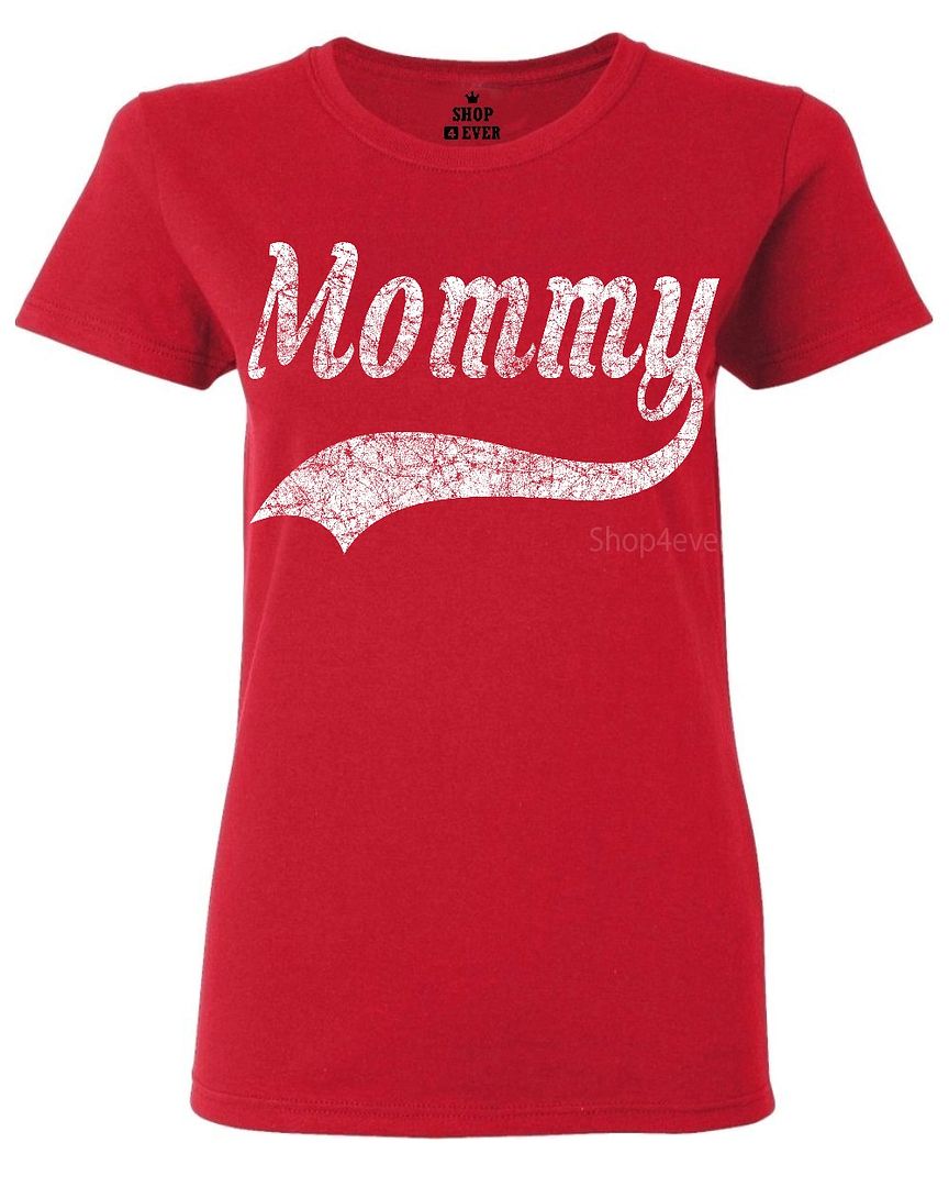 White Mommy Vintage Womens T Shirt T For Mom Birthday Anniversary